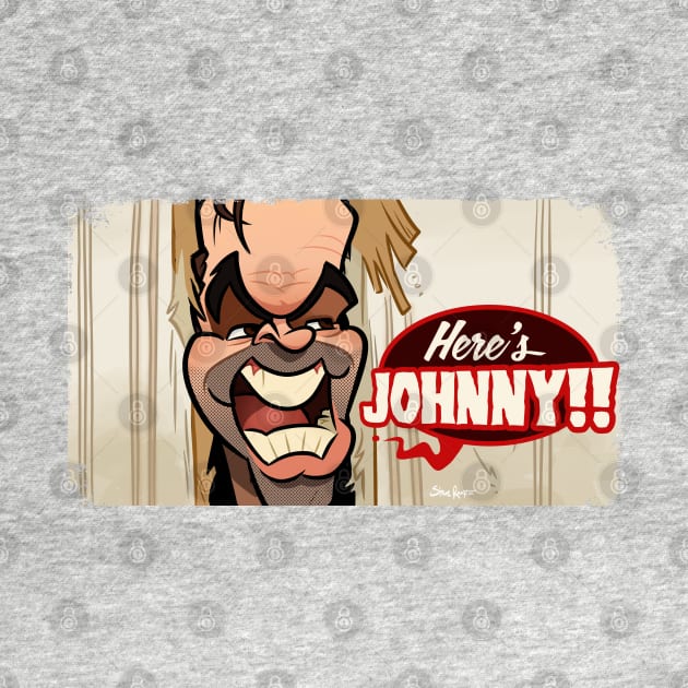 Here's Johnny by binarygod